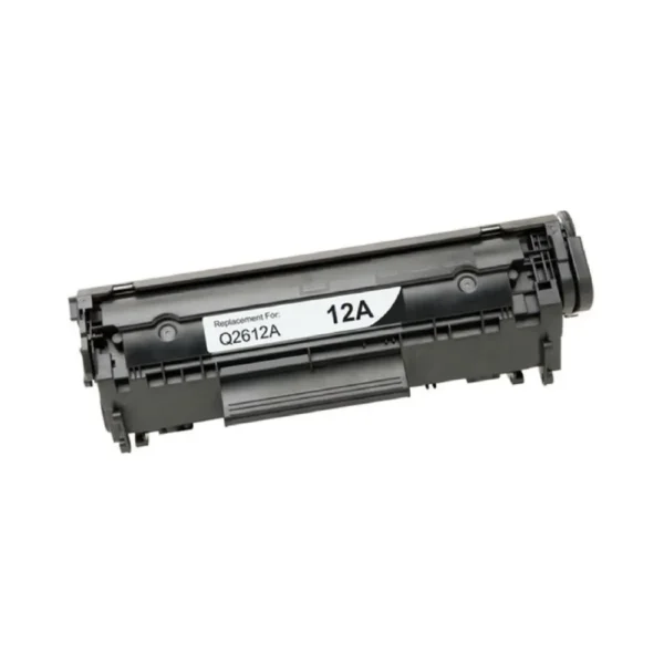 خرطوشة حبر اتش بي HP 12A Black LaserJet Toner Cartridge