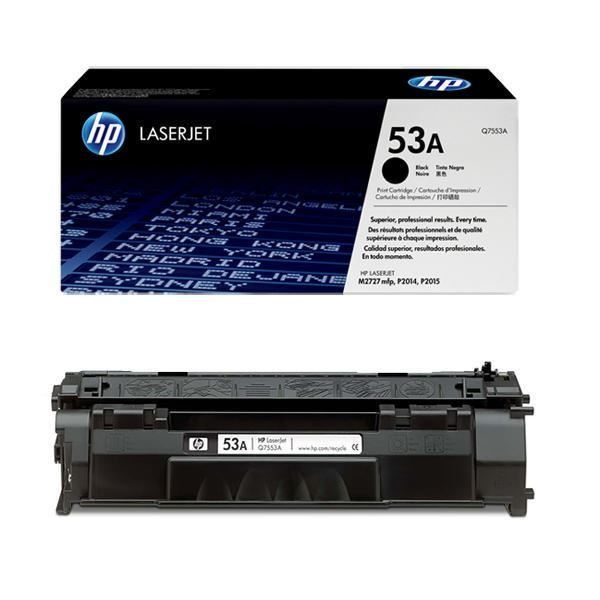 حباره اتش بي ليزرجيت HP 53A Black LaserJet Toner Cartridge (Q7553A)