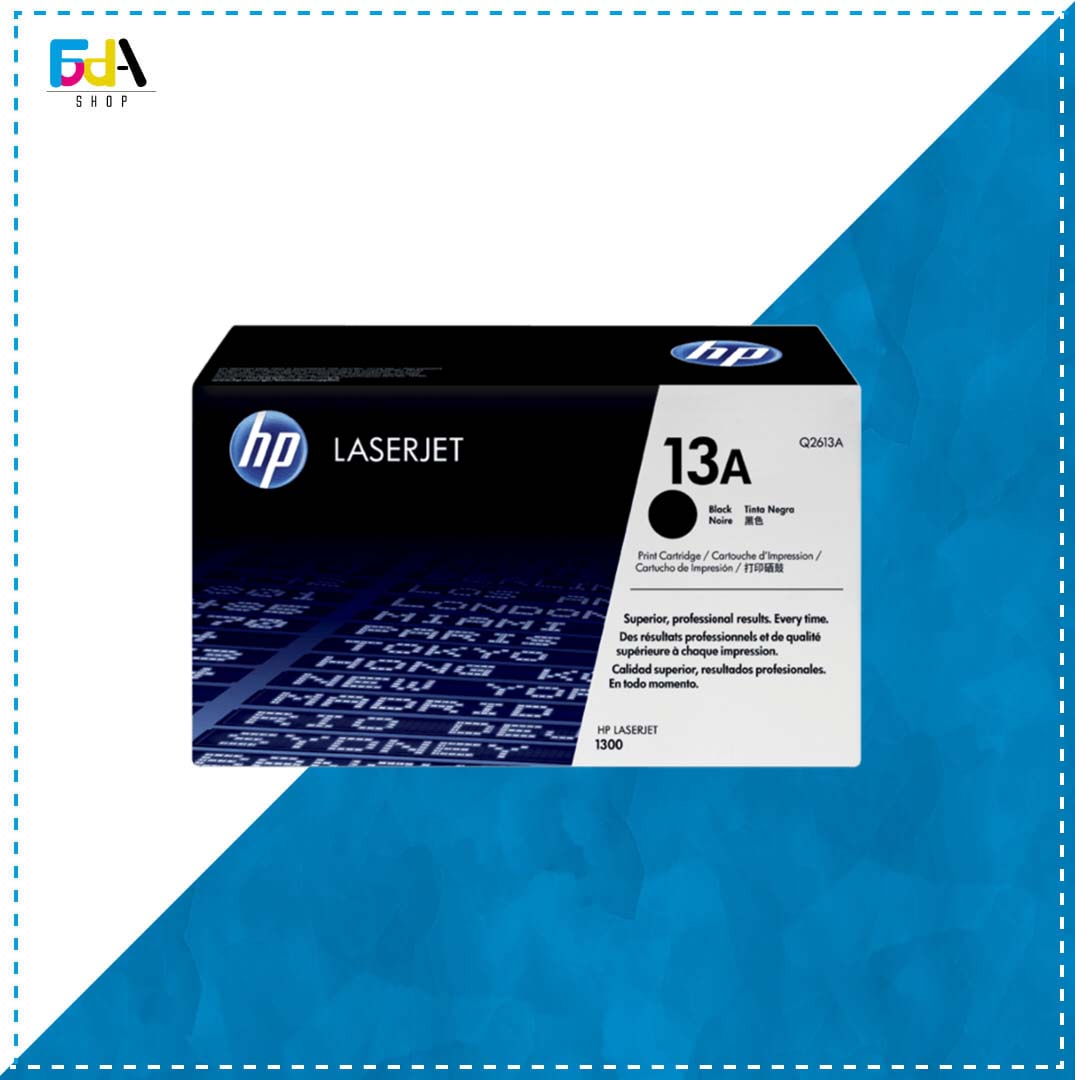 حباره اتش بي ليزرجيت HP 13A Black LaserJet Toner Cartridge (Q2613A)