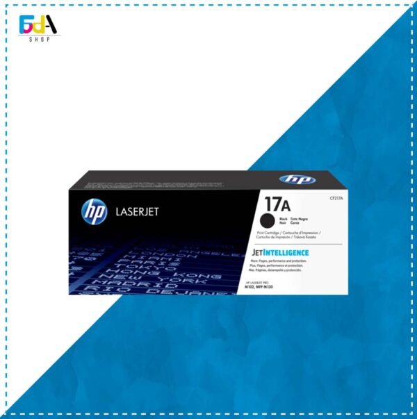 حباره اتش بي HP 17A Black LaserJet Toner Cartridge, CF217A