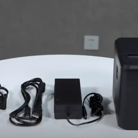 ⁦طابعة فواتير Rongta RP335 80MM Thermal Receipt Printer⁩ - الصورة ⁦4⁩
