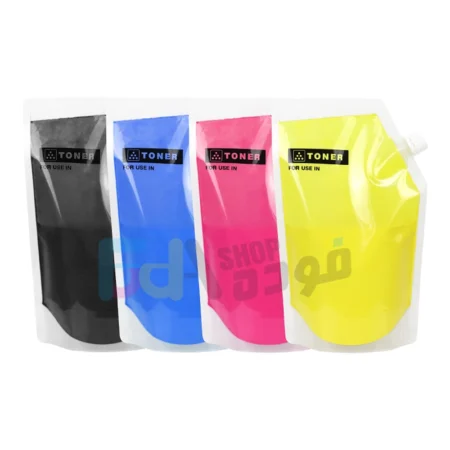 حبر تعبئة توشيبا ليزر ألوان 4 لون CMYK