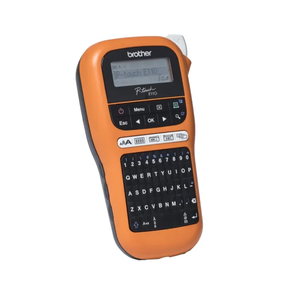 ⁦طابع ملصقات براذر Label Printer Brother PT-E110⁩ - الصورة ⁦2⁩