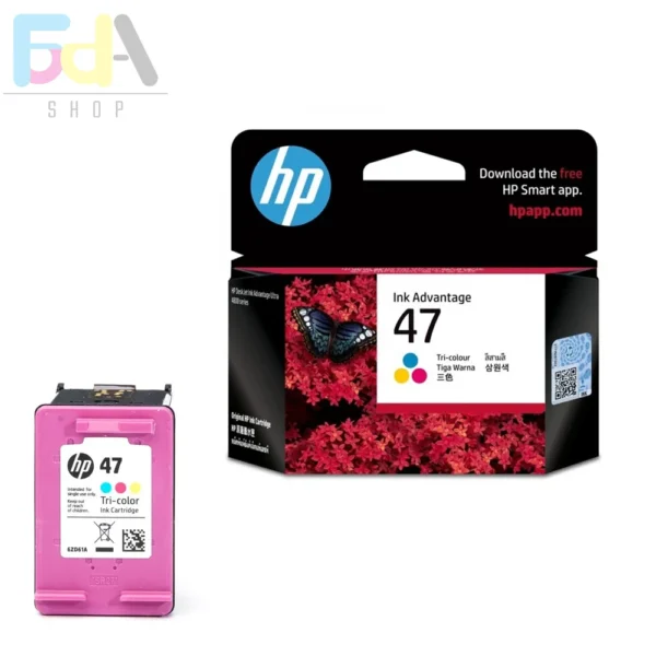 ⁦خراطيش حبر اتش بي سائل HP INK COLOR 47⁩ - الصورة ⁦3⁩