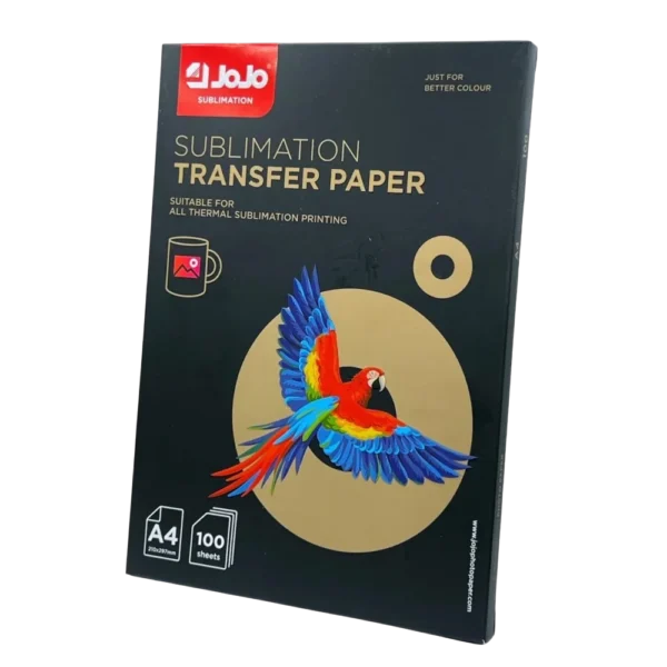 ورق جوجو سبلميشن JoJo Sublimation Transfer Paper 100pcs A4