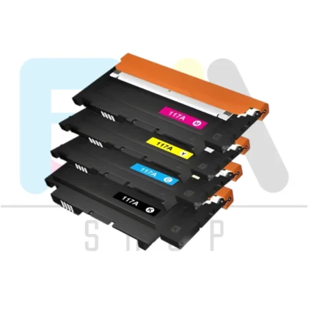 طقم خراطيش الحبر اتش بي Toner Cartridge HP 117A